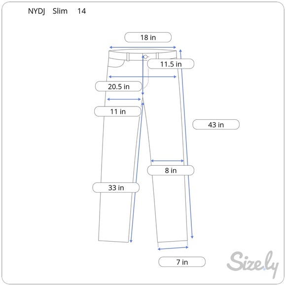 “Titanium Grey” Slim Leg “Sheri” Jeans  { NYDJ } - Picture 13 of 13